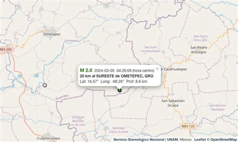 Temblor Hoy A Qu Hora Fue El Ltimo Sismo Hoy De Marzo De En
