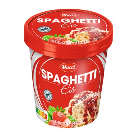 Mucci Spaghetti Eis Von Aldi Nord Ansehen