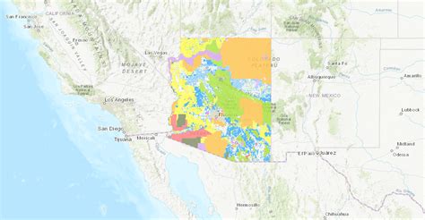 Interactive Map Of Arizona