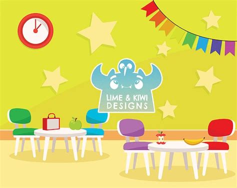 Preschool Background Clipart