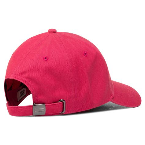 Czapka z daszkiem Tommy Jeans Tjw Flag Cap AW0AW08059 Różowy eobuwie