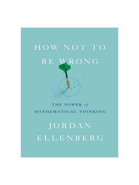 How Notto Bewrong Jordan Ellenberg Pdf