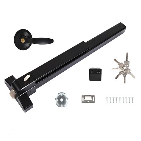 Buy Ironwalls Panic Bar Inch Black Commercial Door Push Bar Panic