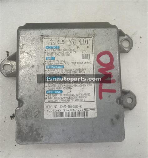 HONDA CITY TMO AIR BAG ECU 77960 TMO Q820 M3 TSN Auto Spare Parts Sdn