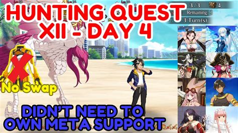 Turn Garuda Hunt Pride Rank Hunting Quest Day Fgo Fate