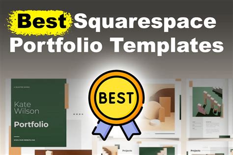 Best Portfolio Templates Squarespace