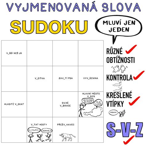 Materi L Vyjmenovan Slova Po S V A Z Sudoku