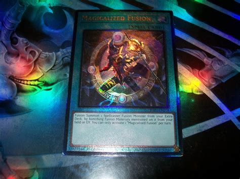 Magicalized Fusion 1st Edition Prismatic Ultimate Rare RA01 EN058 Yu Gi