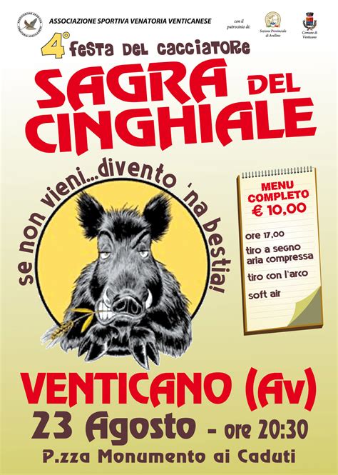 Campania A Venticano La 4a Festa Del Cacciatore Caccia Oggi