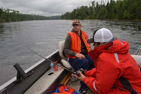 Township Of Nipigon Trolling For Salmon On The Mighty Nipigon