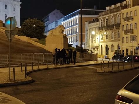 Forças De Segurança Realizam Manifestação Junto à Assembleia Da