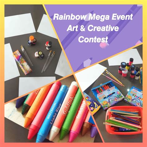 Rainbow Mega Event The Art And Creative Writing Competition