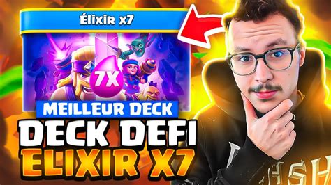 Le Meilleur Deck Pour Le D Fi Fois Lixir Youtube