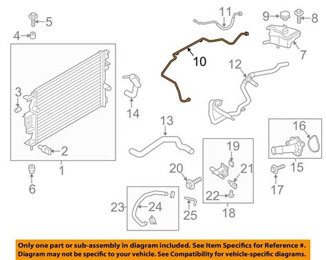 Las Mejores Ofertas En Genuine OEM Para Mangueras De Refrigerante Del