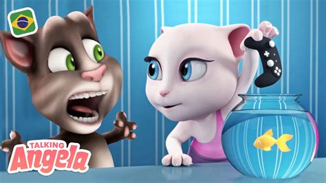 O MELHOR da Talking Angela Coletânea de Talking Tom Curtas YouTube