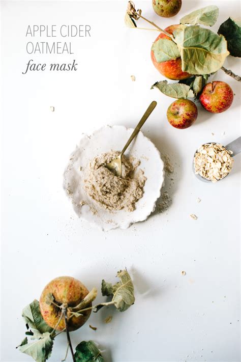 Apple Cider Oatmeal Face Mask Kale And Caramel