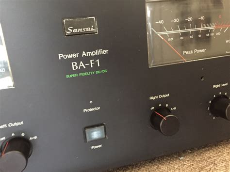 Sansui Ba F Amplifier Restoration Update Liquid Audio