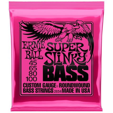 Ernie Ball EB2834 Super Slinky E Bass Saiten Musikhaus Thomann