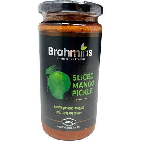 Brahmins Sliced Mango Pickle G Kandk