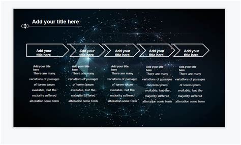 Science fiction theme ppt template