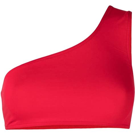 Eres Top Bikini Monospalla Symbole Rosso Stileo It