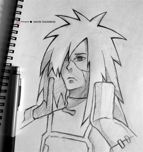 Navin Tasambad On Instagram Here Is Madara Naruto Art