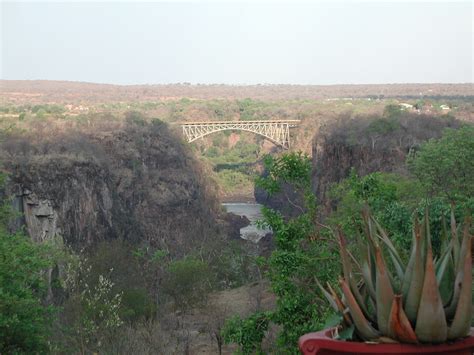 Bridge Over The Zambezi River Connecting Zambia And Zimba Flickr