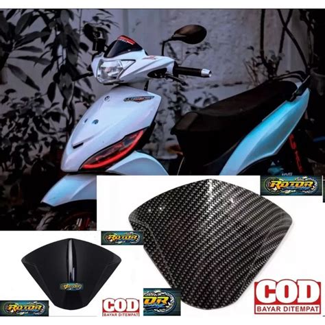 Jual Visor Variasi Yamaha Mio J 115 Mio Gt Bahan Tebal Anti Pecah Warna