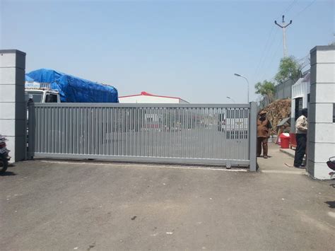 Mild Steel Automatic Sliding Gates For Industrial At ₹ 45000 Piece In Pune