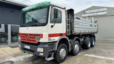 Mercedes Benz ACTROS 3236 8x4 Meiller Tipper Dump Truck For Sale