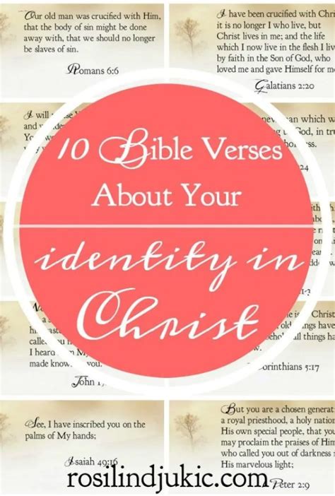 10 Bible Verses About Your Identity in Christ For Your War Room ⋆ A ...