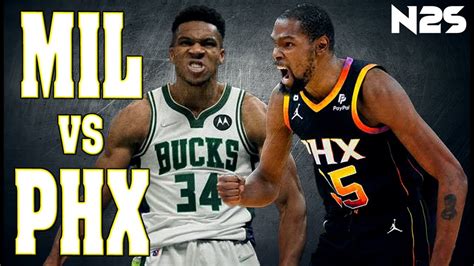 Milwaukee BUCKS Vs Phoenix SUNS FULL GAME CPU Vs CPU NBA 2K24