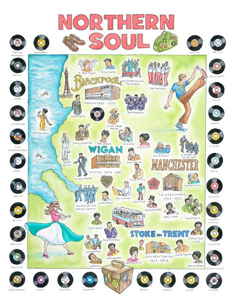 Northern Soul Giant Poster | Gemma Hastilow