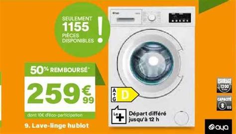 Promo Lave Linge Hublot Chez But Icatalogue Fr