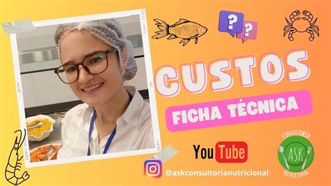 FICHA TÉCNICA CUSTOS CMV CARDÁPIOS EVENTOS FRUTOS DO MAR