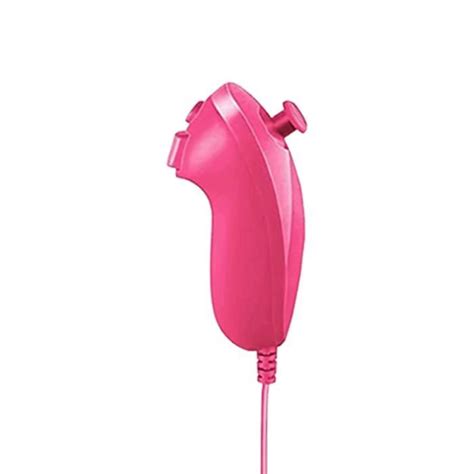 Rose A Manette De Jeu Nunchuck Pour Nintendo Wii Avec Motion Plus