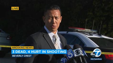 At Least 3 Killed 4 Others Wounded In Beverly Crest Shooting In Los