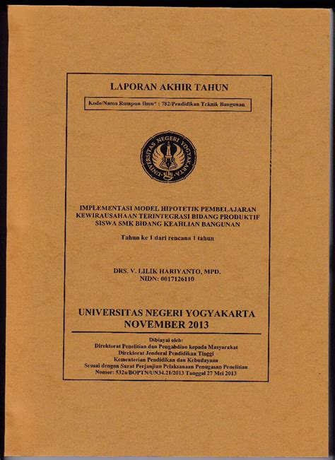 Pdf Laporan Aktiir Tahun Staff Site Universitas Negeri Staff Uny