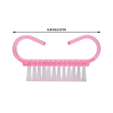 Handle Grip Nail Brush Hand Fingernail Scrub Cleaning Brushes For Toes