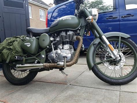 Royal Enfield Classic 500 Euro4 Battle Green 2017 In Dumbarton West