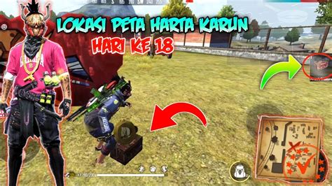 Lokasi Peta Harta Karun Hari Ke Garena Free Fire Indonesia Youtube