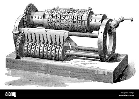 Ancient calculating machine Cut Out Stock Images & Pictures - Alamy