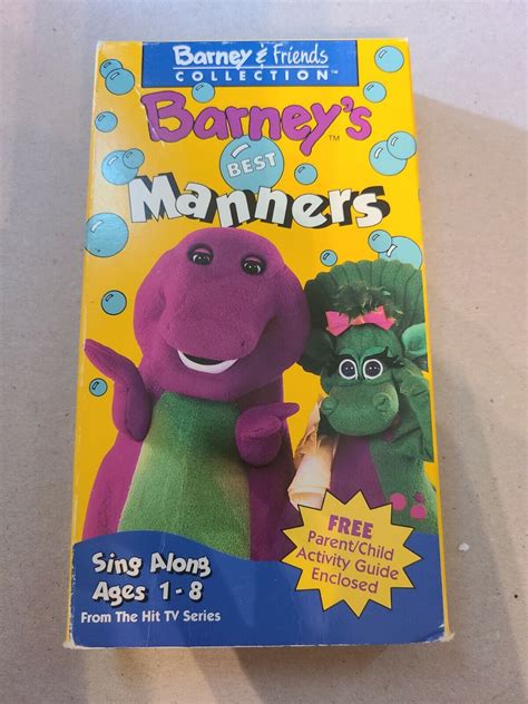 Barney And Friends Collection Barney S Best Manners Vhs 1992 Baby Bop My XXX Hot Girl