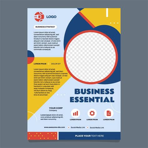 Flat Style Business Essential Poster 17117714 Vector Art at Vecteezy