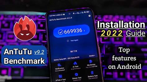 Antutu Benchmark😈installation Guide On Android 2022 Ft Mi 11x Top Features Of Antutu