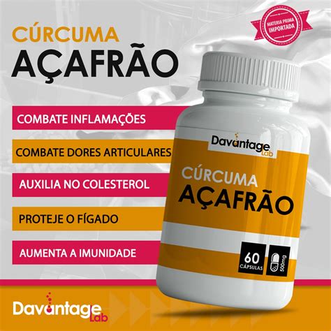 C Rcuma Em C Psulas Davantage Lab Produtos Naturais