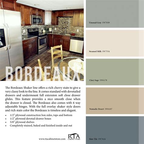 Rta Kitchen Cabinets Paint | Kitchen paint colors with cherry, Cherry ...