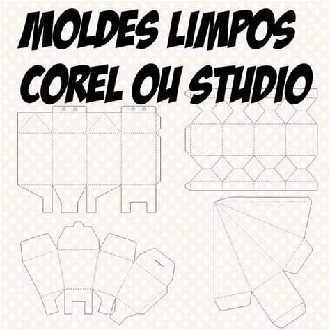 Arquivo De Corte Moldes Limpos Caixas B Sicas Elo