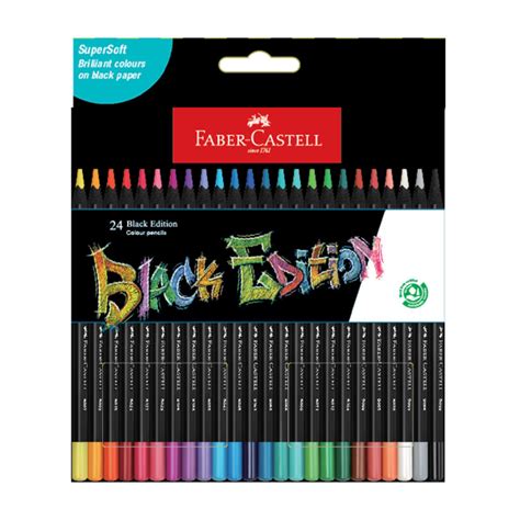 Faber Castell Black Edition Colour Pencil Set Of 24