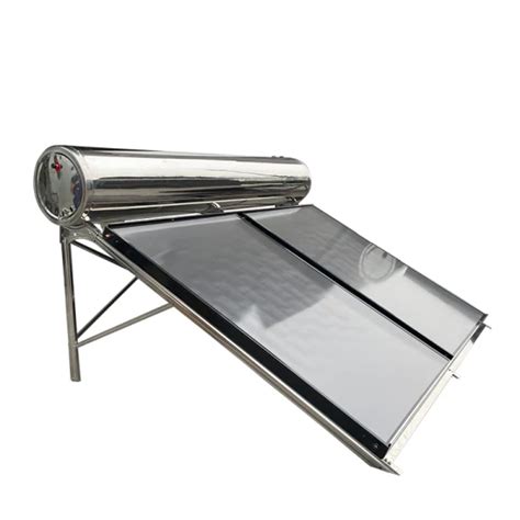 L Pressurized Stainless Steel Solar Water Heater With Flat Plate